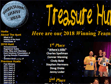 Tablet Screenshot of phoenixtreasurehunt.org